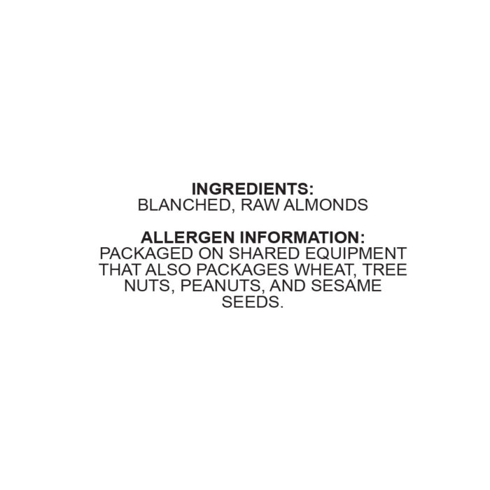 Ziyad Blanched Almond Slivered - Image 3